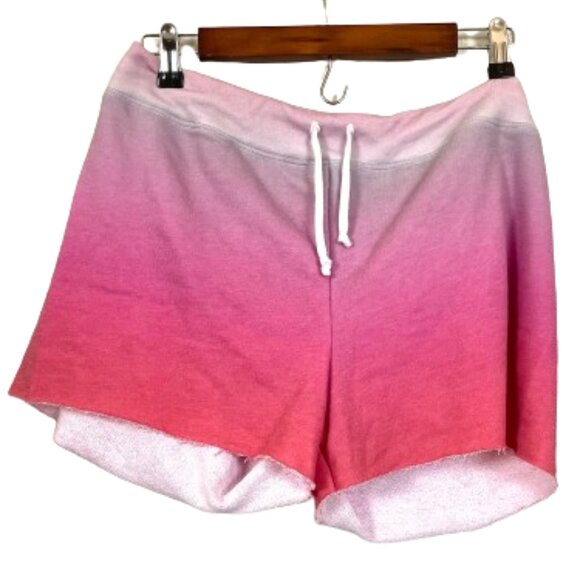 Wildfox Pink Purple Ombre Gradient Drawstring Shorts NEW Size X-Large NWT - Picture 1 of 4